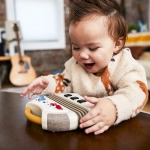 Електронна музикална играчка Акордеон от серията Tiny Rockers, с 8 рокендрол мелодии, с иновативни струни и плъзгачи, 12м+ 0852.001