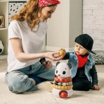 3-в-1 Електронна музикална играчка Панда от серията Tiny Rockers, с 3 възможности за игра: с топки, рингове и музика, 6м+ 0854.001