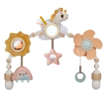 Гъвкава арка Tiny Love от серията Unicorn Wonderlands, с 6 играчки и универсални щипки за поставяне на количка или столче за кола, 0м+ 0132.001