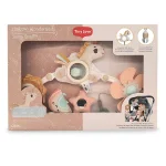 Гъвкава арка Tiny Love от серията Unicorn Wonderlands, с 6 играчки и универсални щипки за поставяне на количка или столче за кола, 0м+ 0132