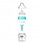 Tommee Tippee Шише за хранене Advanced Anti-Colic 0м+, 150 мл, Синьо с декорация TT.0028