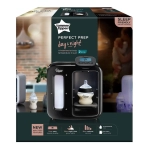 Уред за приготвяне на адаптирано мляко Tommee Tippee Perfect Prep Day & Night с дигитален дисплей и мека нощна светлина, включен филтър за вода и шише 125 мл 0м+ TT.0240