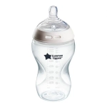 Комплект от 2 броя бебешки шишета за хранене Tommee Tippee Natural Start САМОСТЕРИЛИЗИРАЩО, 340 мл, с биберон със среден поток 3м+ 0037