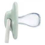 Комплект от 2 бр. ортодонтични залъгалки Tommee Tippee ANY TIME със симетричен силиконов биберон, 0-6м, синя и зелена с декор Птиче, в кутия за стерилизиране  TT.0268