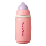 Неразливаща се термочаша с гъвкава силиконова сламка Insulated Straw Cup, с клапа против протичане и с плъзгащо се капаче 0293