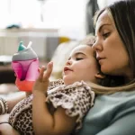 Tommee Tippee Неразливаща чаша със сламка 230 мл, 6м+, Розова ТТ.0136.002