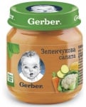 GERBER® Пюре Зеленчукова салата, моето първо пюре, бурканче, 130g