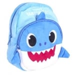 Плюшена раничка Baby Shark, синя