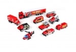 Пожарникарски камион с 10 превозни средства