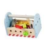 Дървена играчка - кутия с инструменти, малка