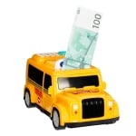 Safemoney - електронна касичка за пари, сейф - училищен автобус