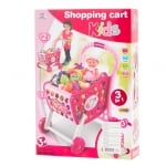 Количка за пазаруване с продукти Shopping Cart Kids