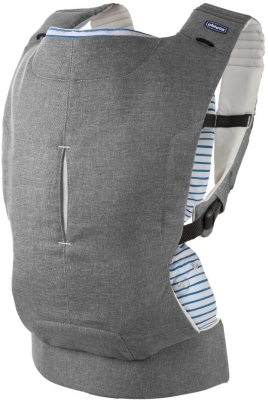 Chicco Ергономично кенгуру за бебе 0+ Myamaki Complete Grey Stripes J0604.2